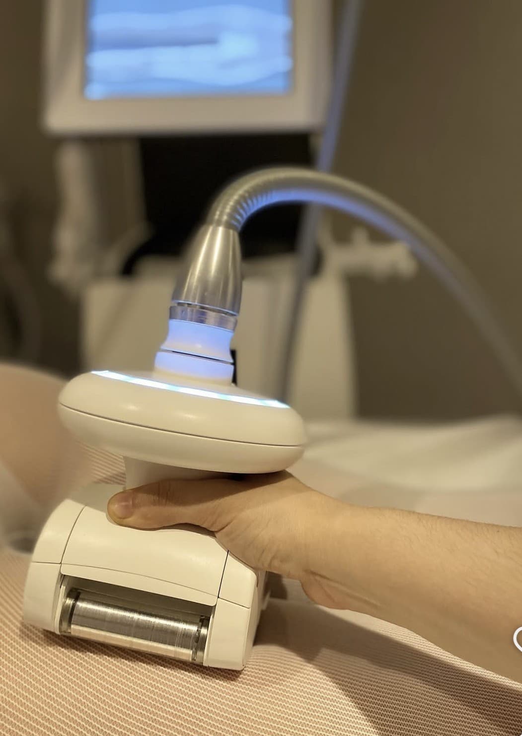 Séance de soin amincissant : LPG et cavitation, au 8ème