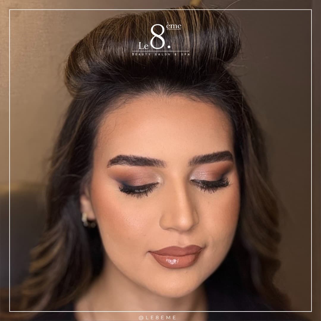 Mise en beauté de soirée en préparation — réalisation @le8eme